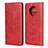 Leather Case Stands Flip Cover T05 Holder for OnePlus 7T Red