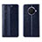 Leather Case Stands Flip Cover T05 Holder for Oppo Ace2 Blue