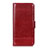 Leather Case Stands Flip Cover T05 Holder for Oppo Find X2 Red