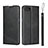 Leather Case Stands Flip Cover T05 Holder for Oppo K1 Black