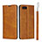 Leather Case Stands Flip Cover T05 Holder for Oppo K1 Orange