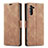 Leather Case Stands Flip Cover T05 Holder for Samsung Galaxy Note 10 5G