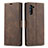 Leather Case Stands Flip Cover T05 Holder for Samsung Galaxy Note 10 5G