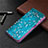 Leather Case Stands Flip Cover T05 Holder for Xiaomi Mi 10i 5G Sky Blue