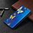 Leather Case Stands Flip Cover T05 Holder for Xiaomi Mi 10T Lite 5G Blue