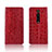 Leather Case Stands Flip Cover T05 Holder for Xiaomi Mi 9T Red