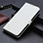 Leather Case Stands Flip Cover T05 Holder for Xiaomi Redmi 9AT White