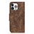 Leather Case Stands Flip Cover T06 Holder for Apple iPhone 13 Pro Max