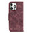 Leather Case Stands Flip Cover T06 Holder for Apple iPhone 13 Pro Max