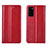 Leather Case Stands Flip Cover T06 Holder for Huawei Honor V30 5G Red