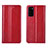 Leather Case Stands Flip Cover T06 Holder for Huawei Honor V30 Pro 5G Red