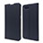 Leather Case Stands Flip Cover T06 Holder for Oppo R15X Blue