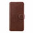 Leather Case Stands Flip Cover T06 Holder for Xiaomi Poco F2 Pro Brown