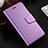 Leather Case Stands Flip Cover T07 Holder for Oppo R15X Purple