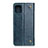 Leather Case Stands Flip Cover T07 Holder for Xiaomi Mi 11 Lite 4G Blue