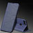 Leather Case Stands Flip Cover T08 Holder for Huawei Honor V20 Blue