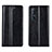 Leather Case Stands Flip Cover T08 Holder for Oppo Reno3 Pro Black