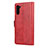 Leather Case Stands Flip Cover T08 Holder for Samsung Galaxy Note 10 5G