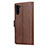 Leather Case Stands Flip Cover T08 Holder for Samsung Galaxy Note 10 5G