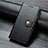 Leather Case Stands Flip Cover T08 Holder for Xiaomi Mi 10 Black