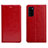 Leather Case Stands Flip Cover T09 Holder for Huawei Honor V30 5G Red