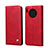 Leather Case Stands Flip Cover T09 Holder for Huawei Mate 30E Pro 5G Red