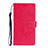 Leather Case Stands Flip Cover T09 Holder for Huawei P40 Pro Red