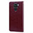 Leather Case Stands Flip Cover T09 Holder for Xiaomi Redmi 10X 4G