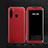 Leather Case Stands Flip Cover T09 Holder for Xiaomi Redmi Note 8 (2021) Red