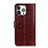 Leather Case Stands Flip Cover T10 Holder for Apple iPhone 14 Pro