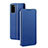 Leather Case Stands Flip Cover T10 Holder for Huawei Honor V30 5G Blue