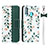 Leather Case Stands Flip Cover T10 Holder for Huawei Nova 4e Green