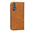 Leather Case Stands Flip Cover T10 Holder for Huawei Nova 5T