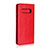 Leather Case Stands Flip Cover T10 Holder for Samsung Galaxy S10 Plus Red