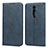 Leather Case Stands Flip Cover T10 Holder for Xiaomi Mi 9T Blue