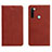 Leather Case Stands Flip Cover T10 Holder for Xiaomi Redmi Note 8 (2021)