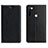 Leather Case Stands Flip Cover T10 Holder for Xiaomi Redmi Note 8 (2021) Black