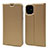 Leather Case Stands Flip Cover T11 Holder for Apple iPhone 11 Gold