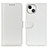 Leather Case Stands Flip Cover T12 Holder for Apple iPhone 13 White