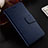 Leather Case Stands Flip Cover T12 Holder for Huawei P Smart+ Plus (2019) Blue