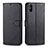 Leather Case Stands Flip Cover T12 Holder for Xiaomi Redmi 9A