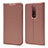 Leather Case Stands Flip Cover T12 Holder for Xiaomi Redmi K20 Pro Rose Gold