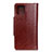 Leather Case Stands Flip Cover T14 Holder for Xiaomi Mi 11 5G Brown