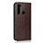 Leather Case Stands Flip Cover T15 Holder for Xiaomi Redmi Note 8 (2021)