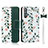 Leather Case Stands Flip Cover T16 Holder for Huawei Honor 20S Green