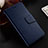 Leather Case Stands Flip Cover T16 Holder for Huawei Honor View 20 Blue