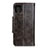 Leather Case Stands Flip Cover T18 Holder for Xiaomi Mi 11 5G Brown