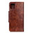 Leather Case Stands Flip Cover T18 Holder for Xiaomi Mi 11 5G Light Brown