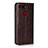 Leather Case Stands Flip Cover T19 Holder for Huawei Honor View 20 Brown