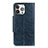 Leather Case Stands Flip Cover T21 Holder for Apple iPhone 15 Pro Max